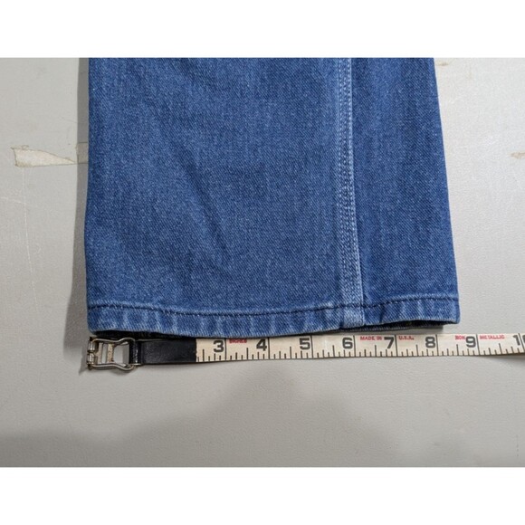 Dickies Women's Carpenter Overalls Sz LR Blue Denim Bib Relaxed Fit Skater Y2K - Picture 5 of 9